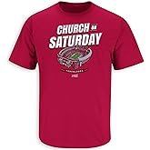 Church On Saturday T-Shirt for Alabama College Fans (SM-5XL)