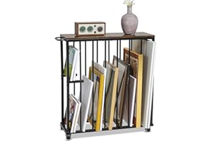 ikkle Large Art Storage Rack, Drying Painting Canvas Rack with Wheels, Art Storage Display Stands for Canvas, Frame, Drawing Board, Metal Crafts Print Rack for Art Display & Galleries