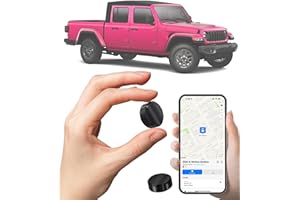 PLANETBOD GPS Tracker for Vehicles - No Monthly Fee, Real-Time Tracking, Magnetic GPS Tracker for Car, Motorcycle, Truck, Anti-Theft, Easy Installation, Long Battery Life, Waterproof & Compact Design