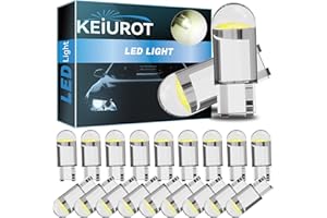 20Pack 194 Led Bulb T10 168 2825 W5W Led Bulb White Car Led Interior Lights Dome Map Trunk Door Courtesy Lights License Plate