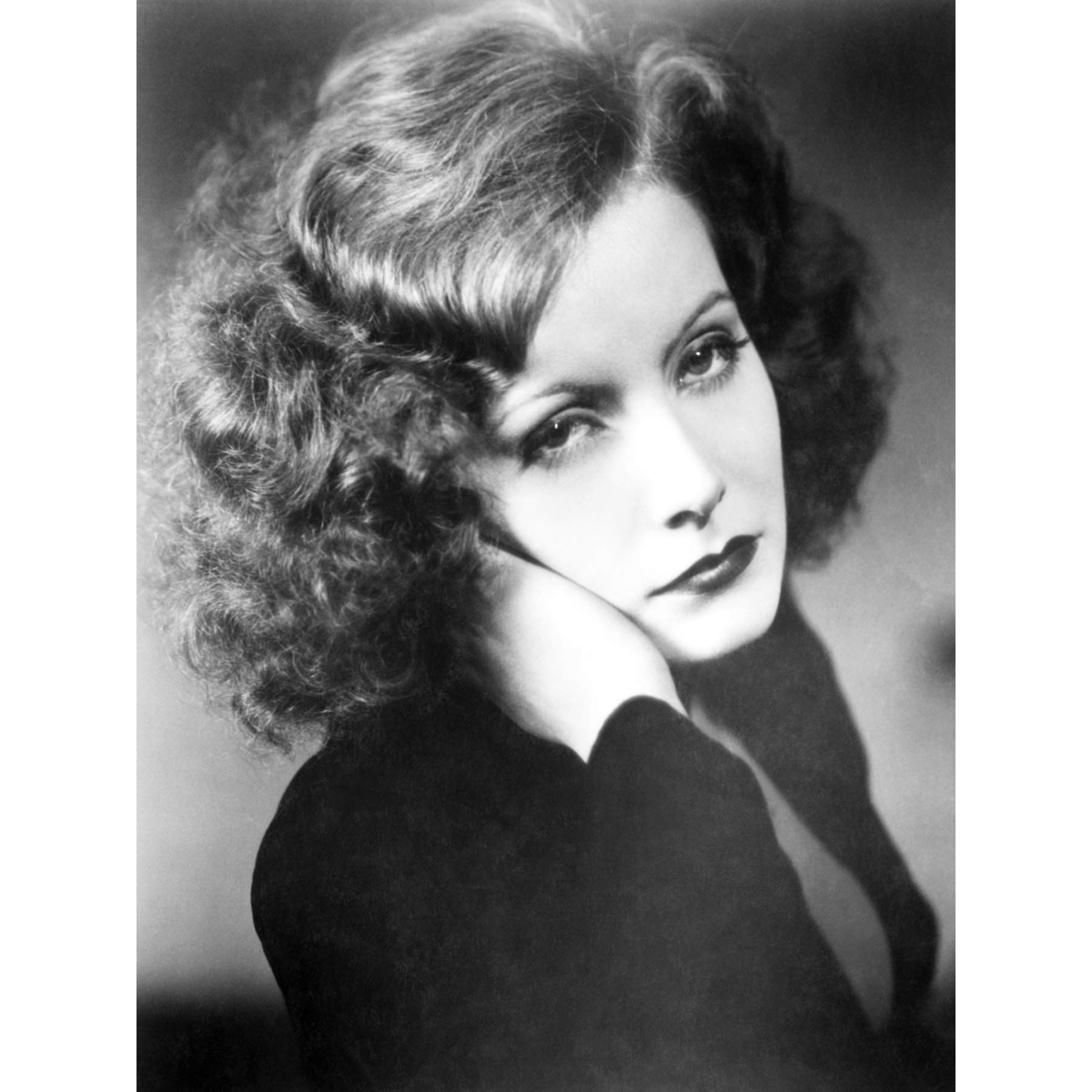 Portrait Movie Actress Greta Garbo 1930 Promo Photo Large Wall Art Poster Print Thick Paper 18X24 Inch