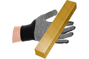 GYHCHJDZ C360 Brass Square Bar, 25mm Thickness x 25mm Width x 130mm Length Brass Square Bar Stock, 1" x 1" x 5" Solid Flat Mill Stock