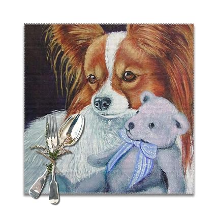 Amazon Com Long Haired Chihuahua Purple Bear Cute