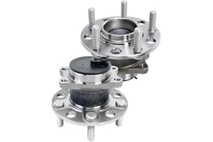 KNOLET 2 Pcs 512332 Rear Wheel Bearing Hub Assembly Compatible with Dodge Avenger Caliber 2007-2012, for Jeep Compass Patriot 07-17, for Chrysler 200 Sebring,for Mitsubishi Lancer Outlander Sport, 5 Lugs