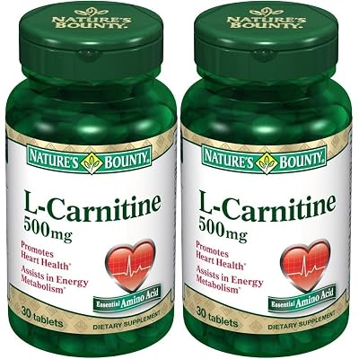 nature's bounty l-carnitine 500 mg Natures Bounty L-Carnitine 500mg, 60 Tablets 2 X 30 Ghana