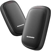 Bearwind Electric Hand Warmers Rechargeable - 2 Pack Magnetic Pocket Heater Handwarmers with AI Chips, Portable Hunting Gear, Reusable Winter Essentials, Gift Ideas for Men, Women, Outdoor