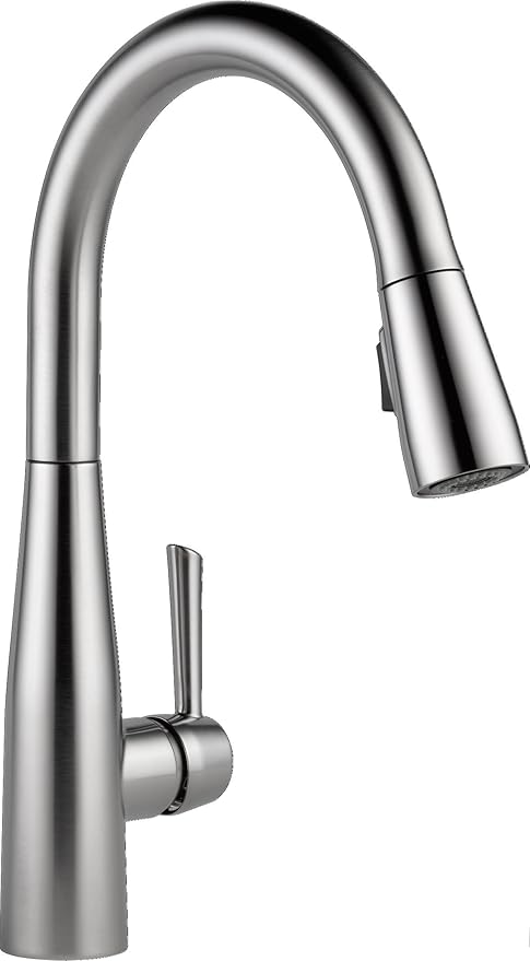 Delta Faucet Essa Single Handle Kitchen Sink Faucet With Pull Down