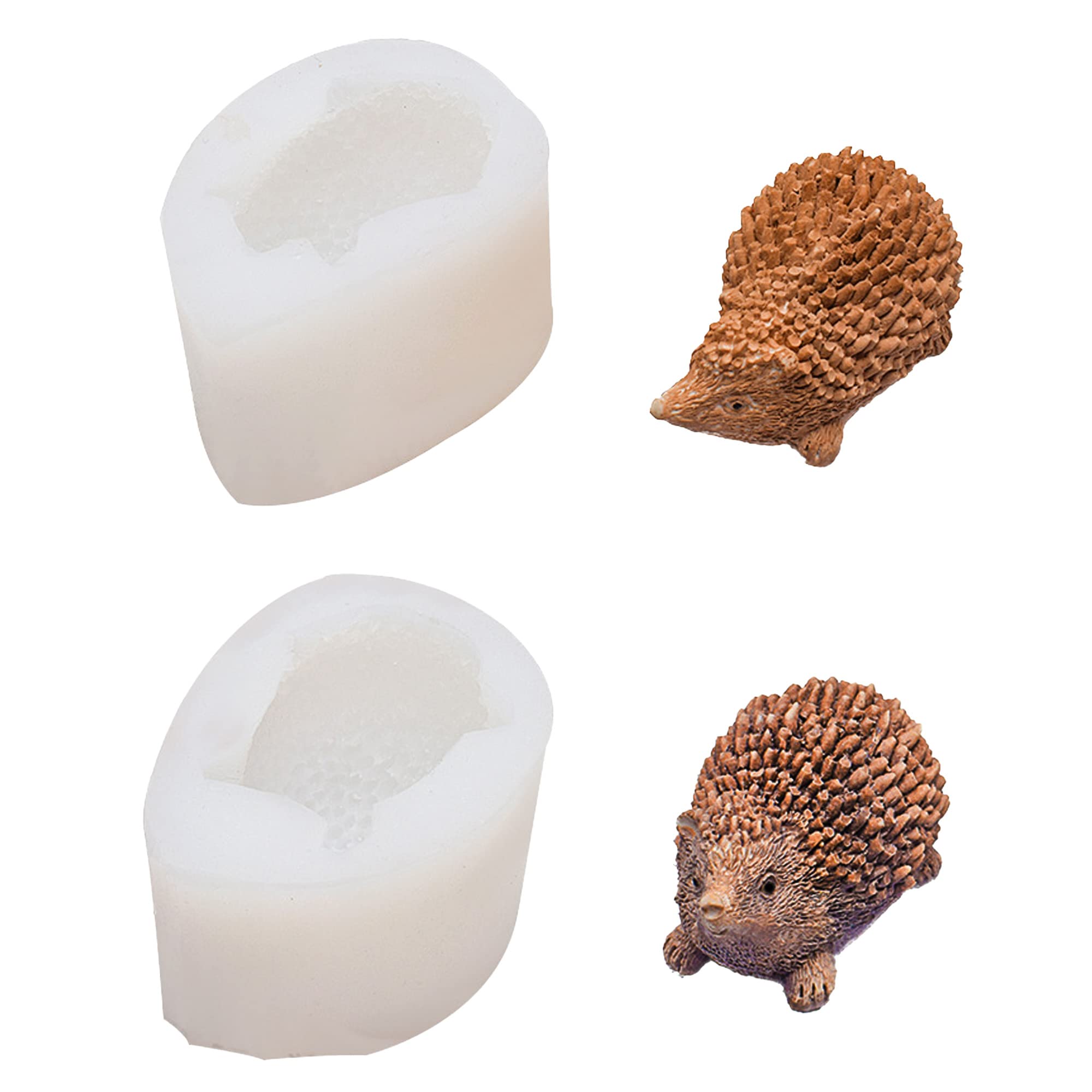 Yayatty Epoxy Resin Silicone Moulds Set, 2 PCS Fondant Cake Mould Resin Molds Pendant Jewelry Casting Mould for Fondant Cake Decorating, Pendant DIY Jewelry Making