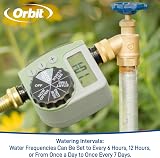 Orbit 62056Z Watering Timer, Single-Dial, Rain Delay, Green view 4