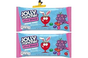 KANDYRIFIK JELLY BEANS (2 Pack JollyRancher) | Jolly Rancher Fruit Flavored Jelly Beans, Easter Eggs Candy