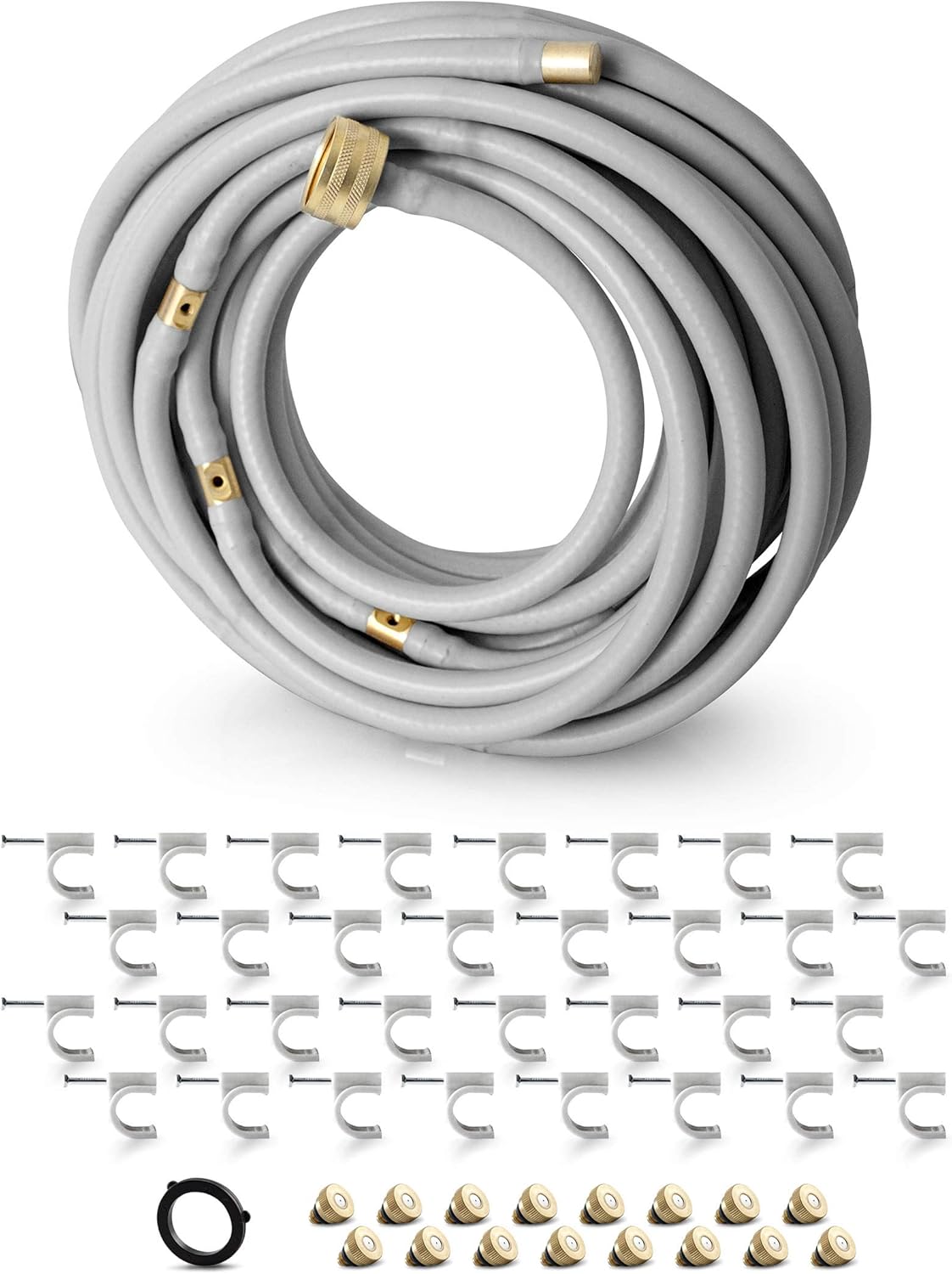 Amazon Com Mistymate 16031 Cool Patio 30 Deluxe Outdoor Misting Kit Garden Outdoor