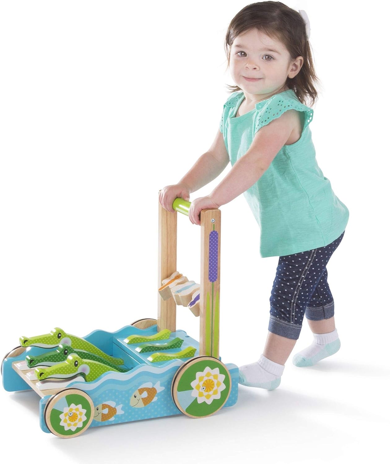 melissa and doug rattle rumble push toy