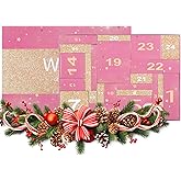 Makeup Advent Calendar 2025, 24 Days Christmas Holiday Xmas Countdown Calendar Beauty Make up Surprises Gift Set For Teens Gilrs Women