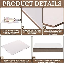 50 Pcs Book Board, Binders Board Chipboard Designer