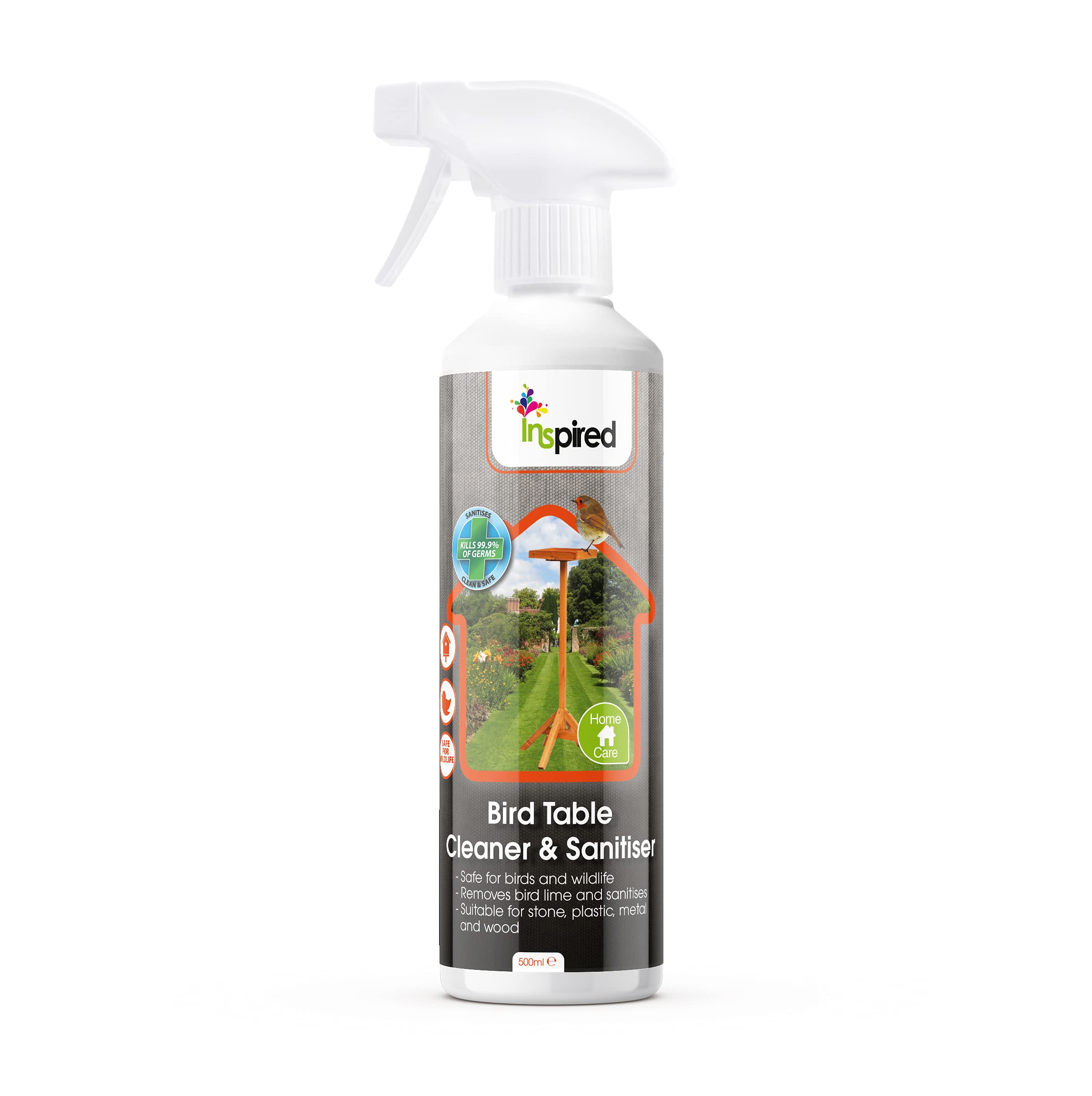 Inspired Bird Table Cleaner and Sanitiser - 500ml