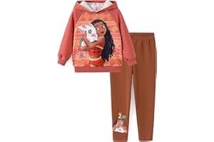 Disney Princess Toddler Girls Clothes Long Sleeve Hoodies and Leggings Clothing Sets Fall Casual Pullover Tracksuit