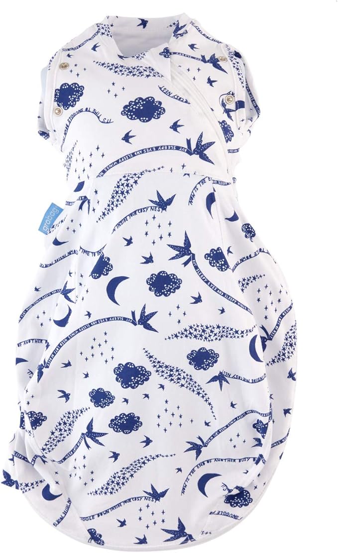 The Gro Company Rob Ryan Nightfall Grosnug 2in1 Swaddle and Newborn