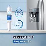 GOLDEN ICEPURE Refrigerator Water Filter Compatible with Samsung and LG 2 Pack view 7