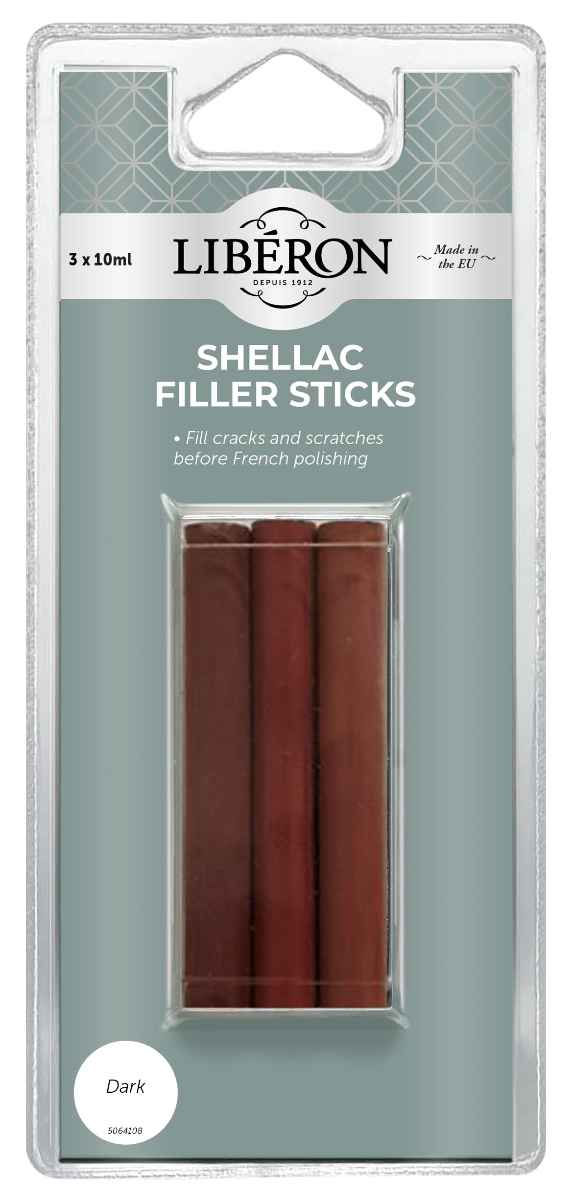 Libéron Shellac Filler Sticks Dark (3 pack)