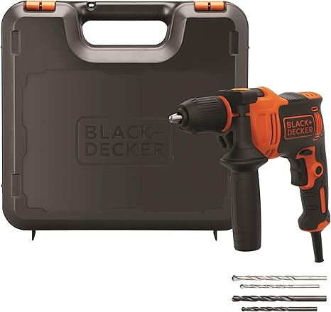 Black+Decker BEH710K-QS Taladro Percutor 710W, 710 W, 230 V
