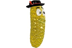 KNUCKLHEAD Gag Gifts for Adults & Kids - Yodeling Pickle - Funny White Elephant Gifts for Men, Women, Dad, Teens - Small Funny Christmas Ideas Stocking Stuffers - Unique for Yankee Swap - Weird Toys