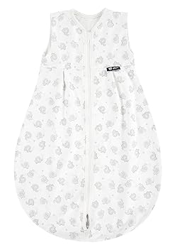 Alvi Schlafsack Baby Mäxchen light I leichter Kinder-Schlafsack ärmellos I Sommerschlafsack Jungen und Mädchen I 100% Baumwol