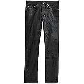 John Varvatos Men's Slim Coated Jean