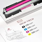 Toner Kingdom 4 PK Compatible HP 126A 130A CE310A CE311A CE312A CE313A CF350A view 3