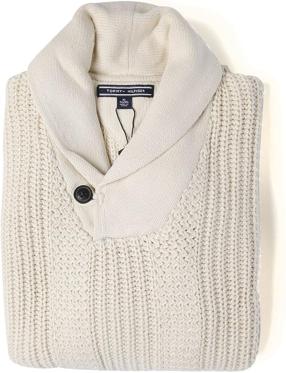 tommy hilfiger beige jumper