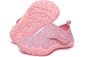 Rechtmien Boy's Baby Toddler Water Shoes Girl's Quick Dry Beach Swim Shoes Cute Non-Slip Aqua Shoes(Baby/Toddler/Little Kid)
