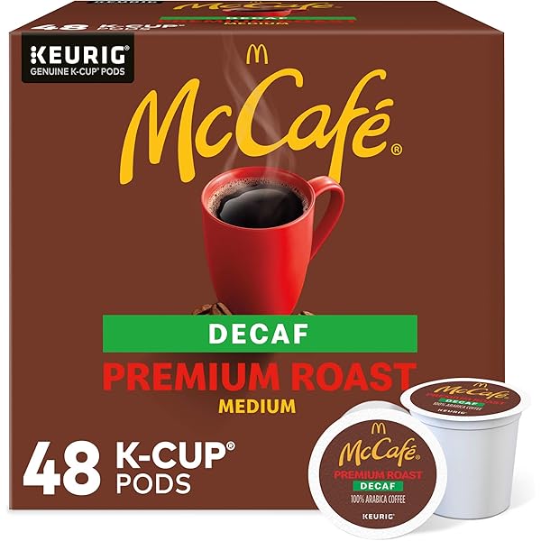 Amazon.com: McCafe Premium Roast Decaf, Keurig Single Serve K-Cup
