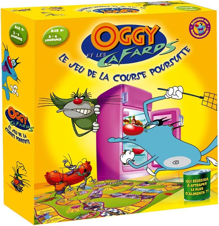 Jeu Oggy Et Les Cafards Course Poursuite TF1 games - 1122 - Jeu de plateau - Oggy et les Cafards: Amazon.fr