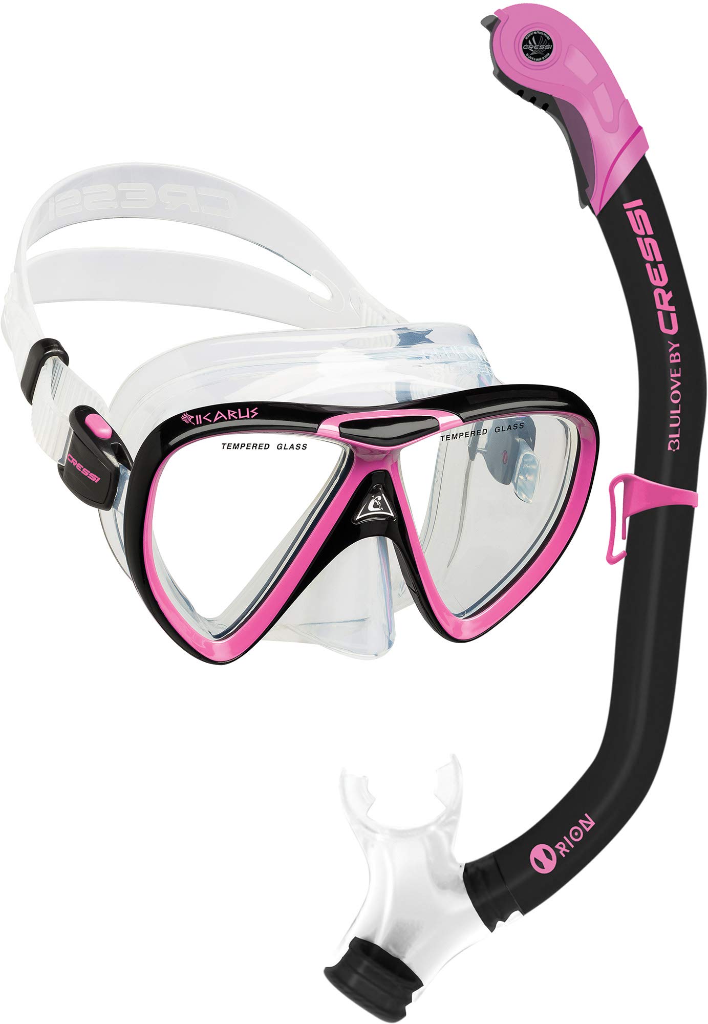 Photo 1 of Cressi Ikarus & Orion, Black/Pink, One Size