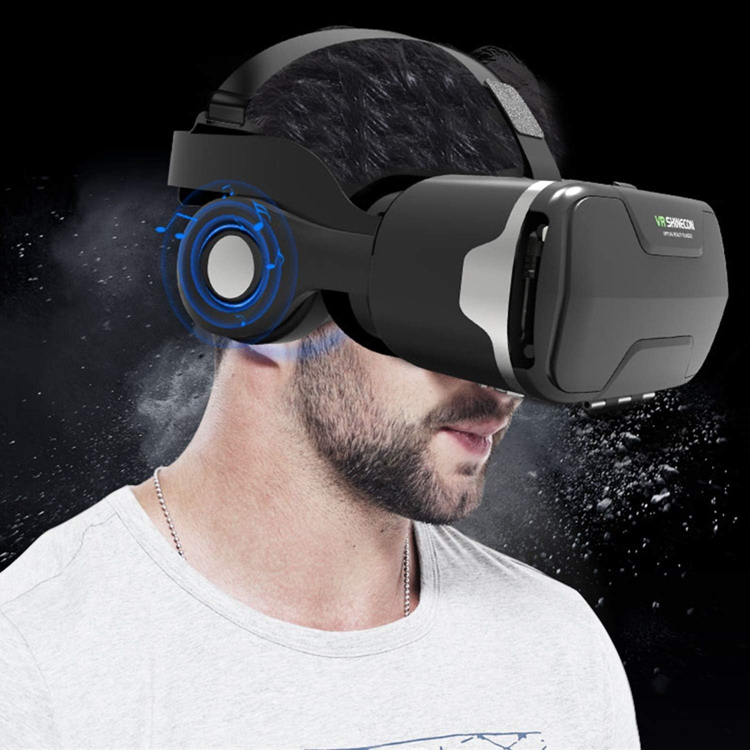 TSANGLIGHT 3D Virtual Reality Headset, 3D VR Glasses Viewer