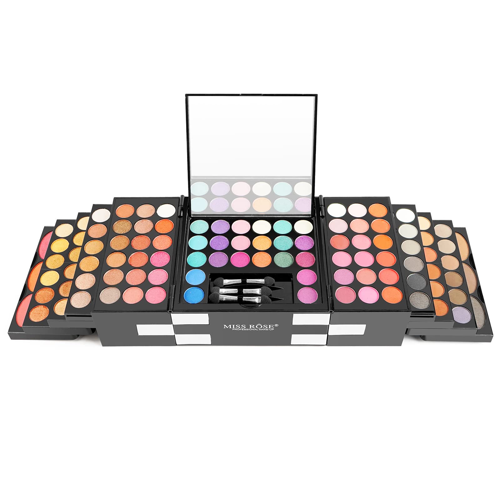 JasCherry 148 Farben Mix aus Matt und Schimmer Lidschatten, Concealer und Rouge-Palette Make-up Set Kit - Ideal Lidschatten Make Up Cosmeti