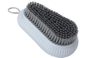 Nail Brush for Cleaning Fingernails - DAYGOS Long-Lasting Hand Finger Nail Scrub Brush, Durable Stiff Bristles Nails Scrubber Toes Cleaner for Men & Mechanics,Gray