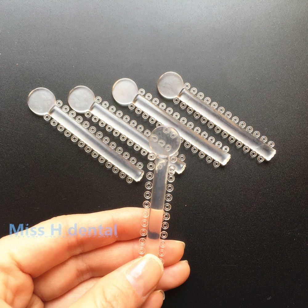 1040pcs Dental Orthodontic Ligature Ties Bands Elastic Rubber Braces Elastomeric O Rings for Bracket