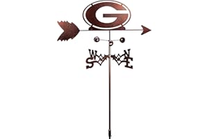 SWEN Products Georgia Bulldogs Weathervane (Garden Stake Included)
