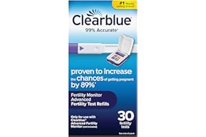 Clearblue Fertility Test Sticks, for use with Advanced Fertility Monitor, 30 Tests