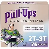 Pull-Ups Boys' Skin Essentials Potty Training Pants, Training Underwear, 2T-3T (16-34 lbs), 76 Ct