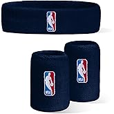 For Bare Feet NBA Classic LOGOMAN Headband & Wristband 3 Pack OSFM