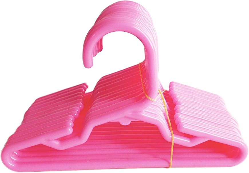 plastic doll clothes hangers