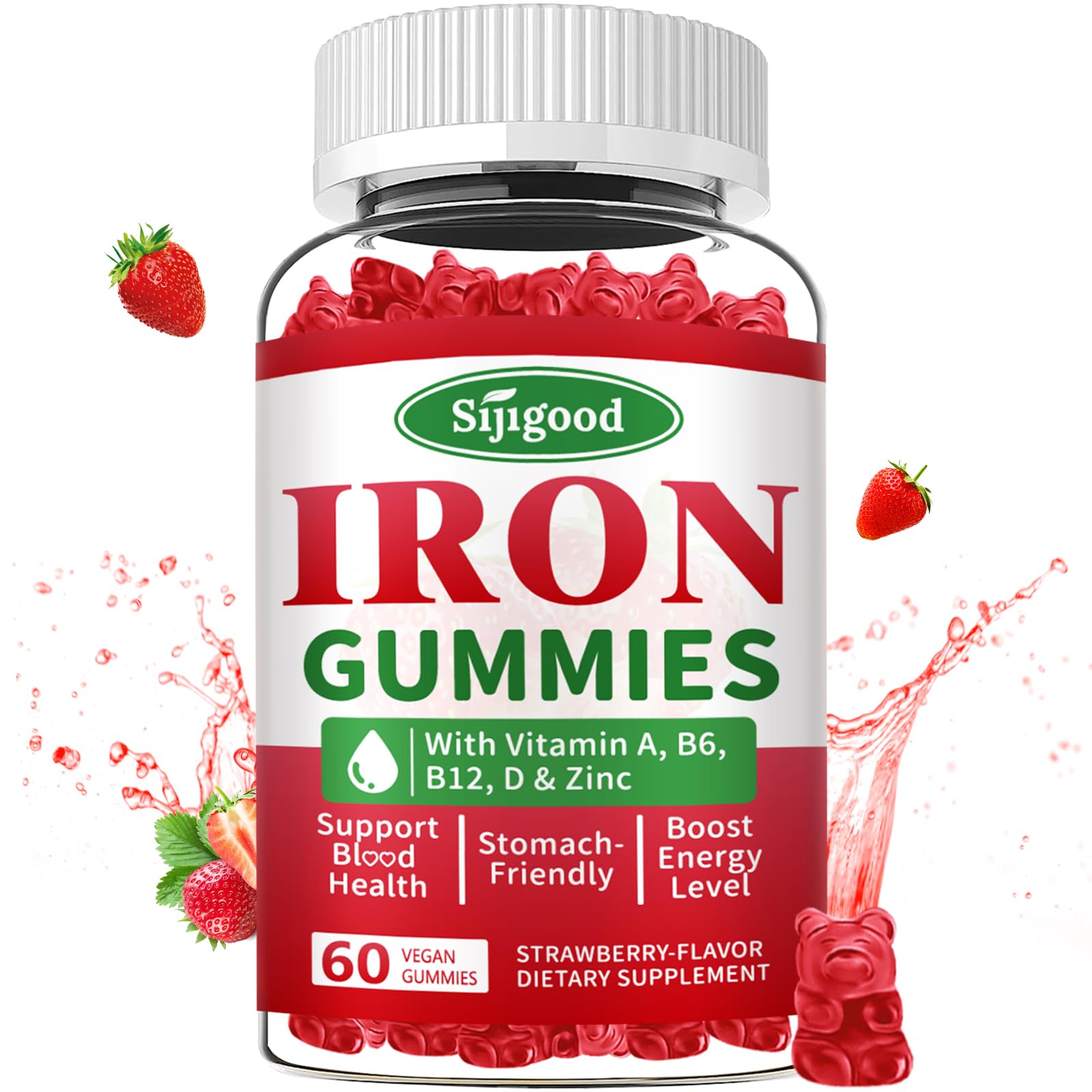 Iron Gummies (Strawberry)