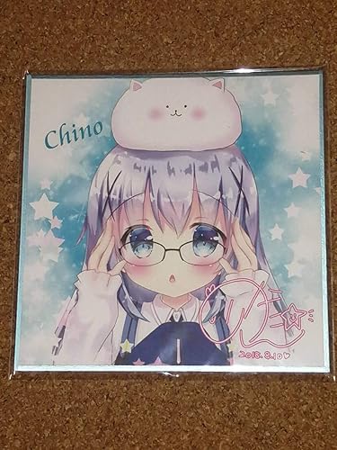 Amazon ご注文はうさぎですか チノ Caramel Crunch りかたん ミニ 色紙 アニメ 萌えグッズ 通販