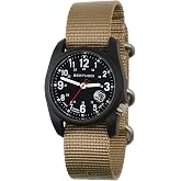 BERTUCCI DX3 Super Men&rsquo;s Field Watch | Khaki Nylon Band | Swiss Super Luminous Technology | Innovative Design, Durable Build, Light Weight Comfort | 11203