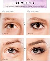 NICEMOVIC 4D Silk Fiber Mascara Black Waterproof Long-Lasting Volumizing view 6