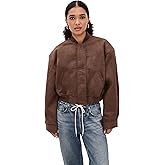 Lioness Women's Legacy Faux Suede Bomber Jacket