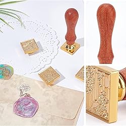 CRASPIRE Vintage Pattern Wax Seal Stamp Retro