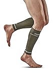 The Run Calf Sleeves 4.0, Olive, Men, III