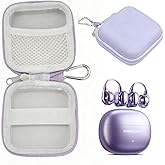 Case for King Lucky Clip On Earbuds i212,Clip On Headphones Cover Accessories,Pocket for Charge Cable(Earbuds Not Included)